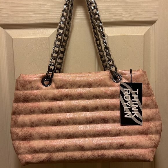 THINK ROYLN Handbags - Think Royln NWT Pink w/ Rosegold Shoulder Bag
